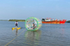 Now, water sports in the Netravathi at Adam Kudru beckon enthusiasts